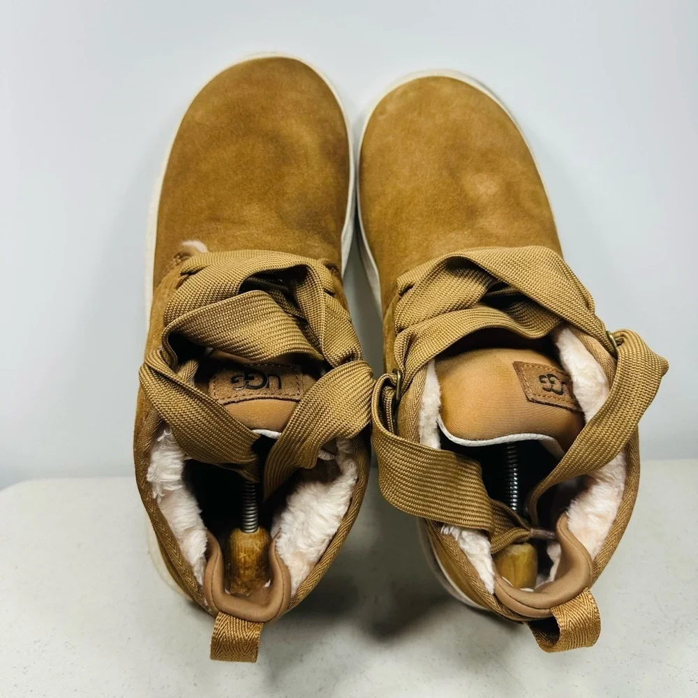 UGG NEUMEL FT CHESTNUT SUEDE FUR SUEDE CHUKKA ANKLE BOOTS SHOES SIZE 13 MEN
